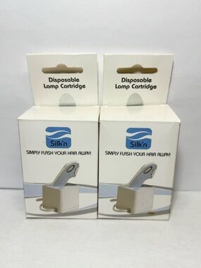 2 Silk’n Disposable Replacement Lamp Cartridge - New In Box
